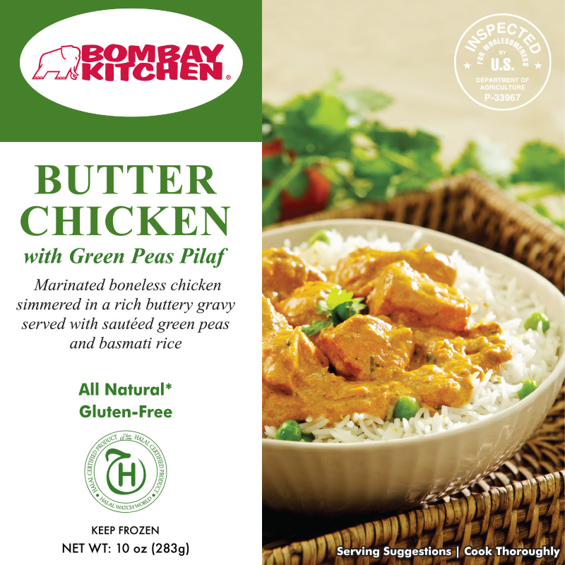 Butter-Chicken-With-Green-Peas-Pilaf